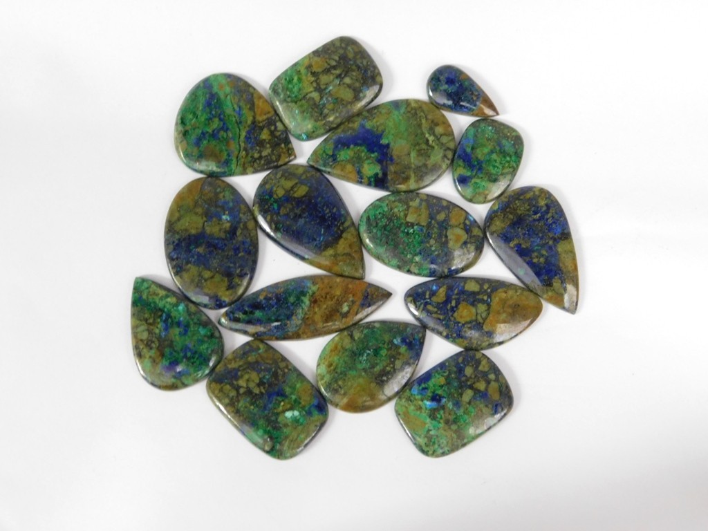 Fancy Shattuckite Cabochon Gemstone For Making Jewelry Wholesale Lot 71334