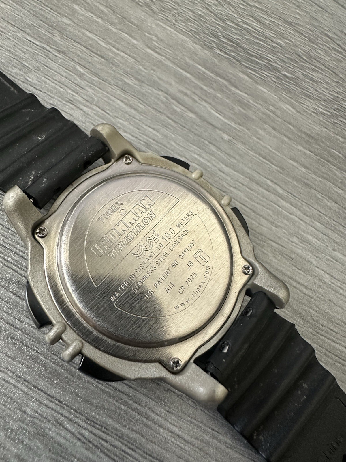 Vtg. Timex Ironman Jocko Willink Watch Men 42mm 100 Lap 2002 100M New Battery
