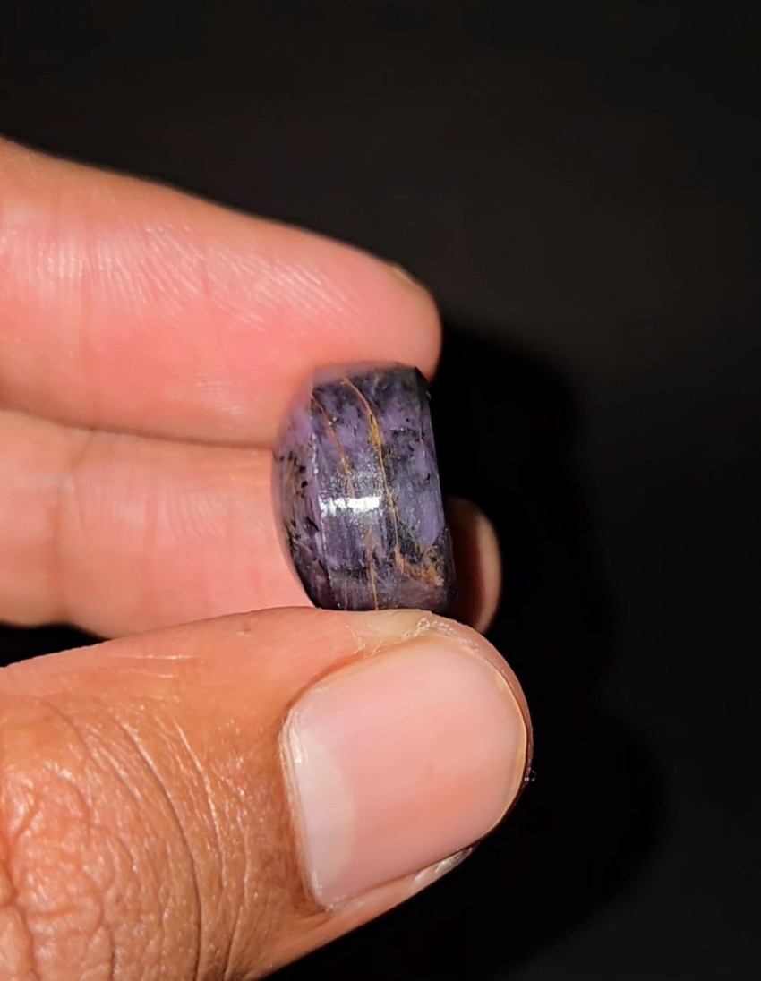 Natural Star Sapphire Cabochon 31.00 ct Purple untreated loose gemstone Oval
