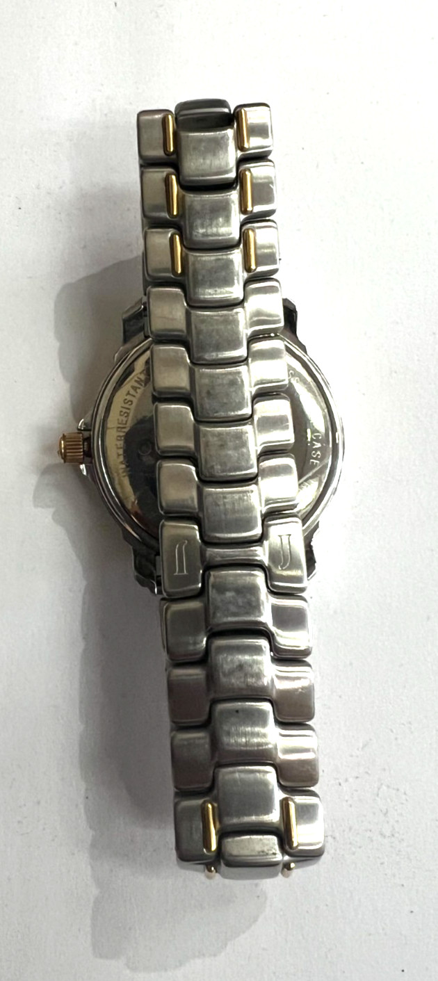 VTG JUVENIA 1860 AUTOMATIC G5A1 TWO TONED 18K&STAINLESS STEEL MENS WATCH WORKING