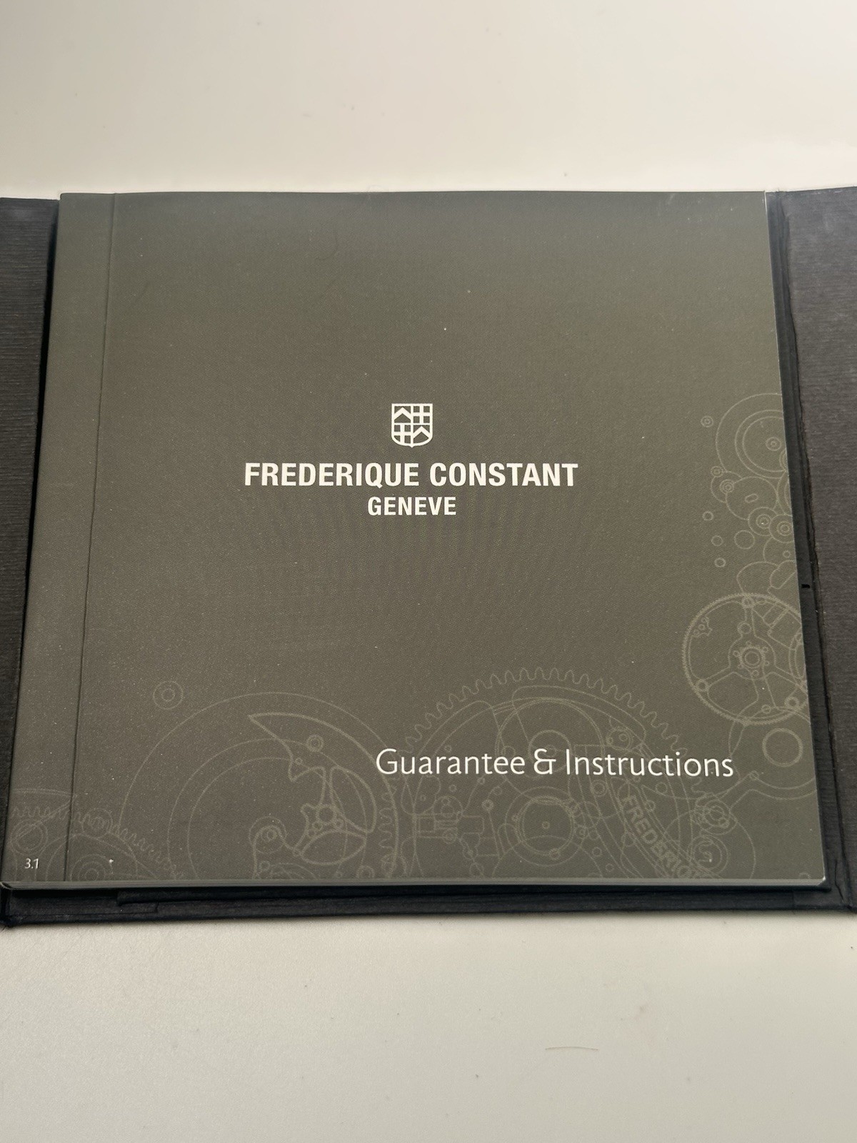 Frederique Constant Quartz Chronograph Watch Gold Tone FC-292X4P4/5/6 Box Papers