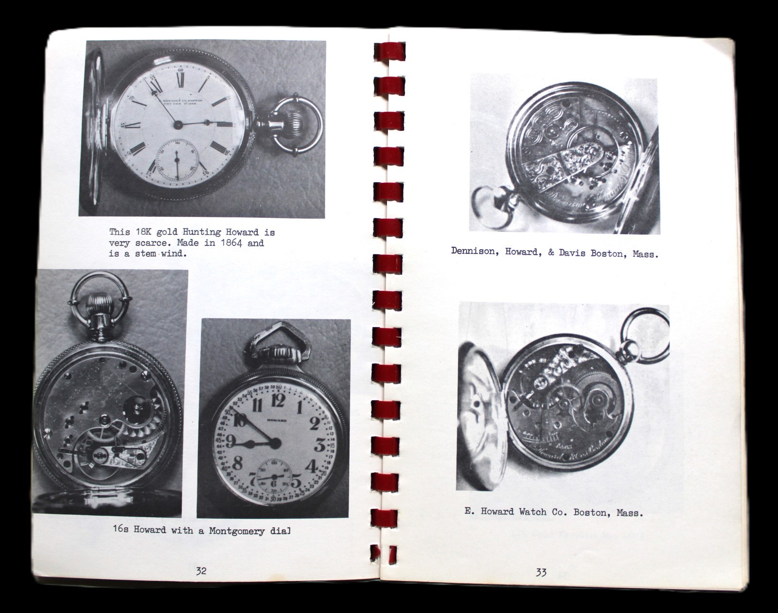 AMERICAN POCKET WATCHES COLLECTOR’S PRICE GUIDE BOOKLET 1976 BY DAVID CRISS