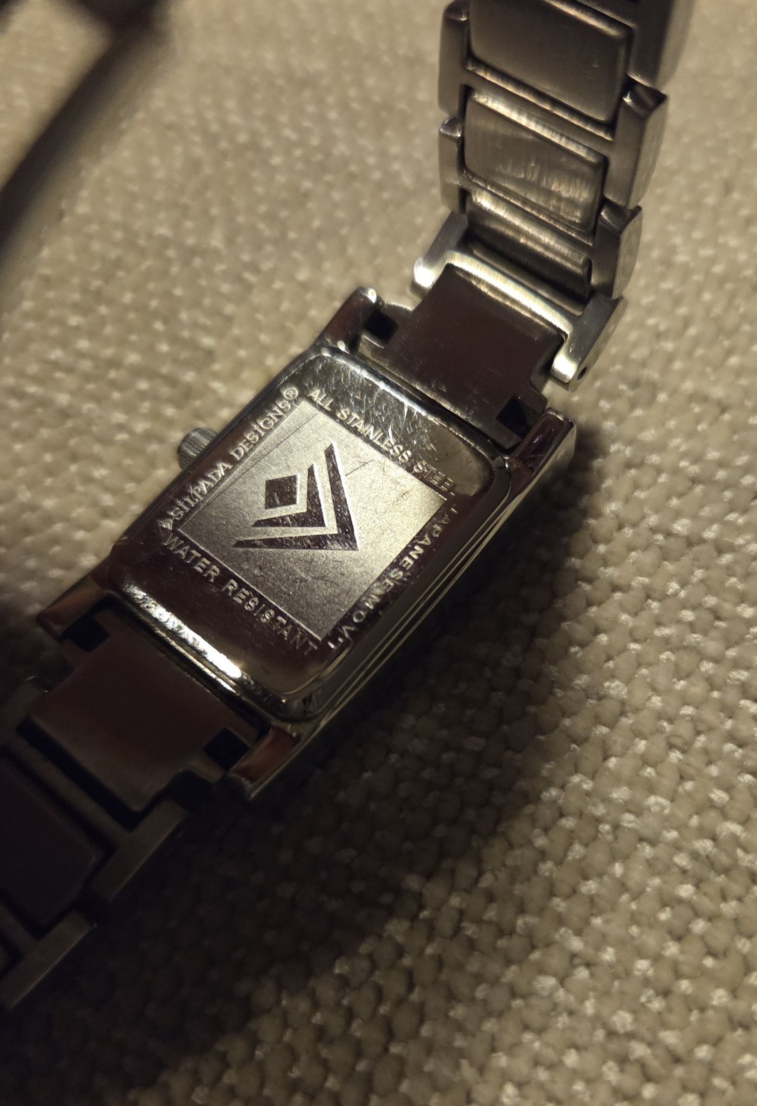 Silpada Silver Stainless Steel Women’s Watch – T1794, Needs New Battery