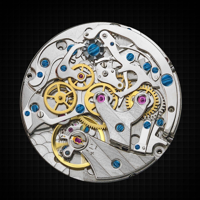 Seagull Sugess ST1901 Panda 38mm Champagne Chronograph Sapphire Display 1963