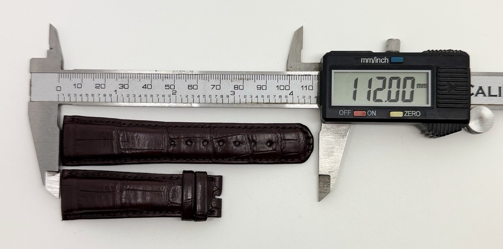 A. Lange & Sohne 22mm x 18mm Brown Alligator Watch Strap Band Authentic OEM