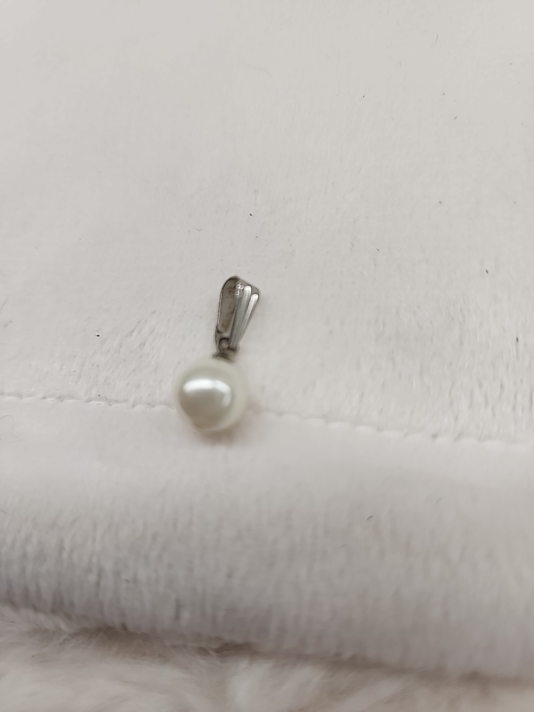 Faux Peal Pendant Sterling Silver From The Philippines