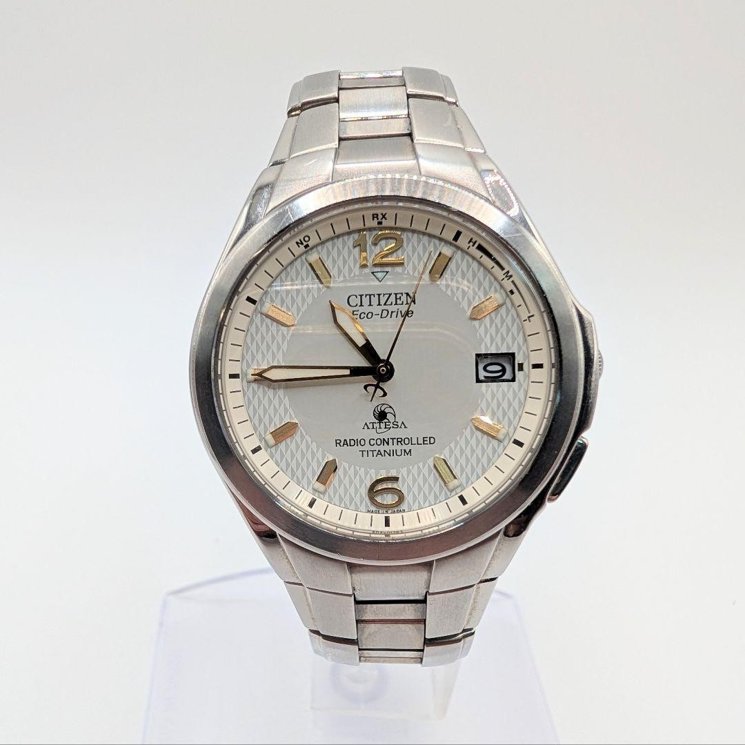 Citizen Attesa Eco-Drive H410-T003788 Radio Watch Used