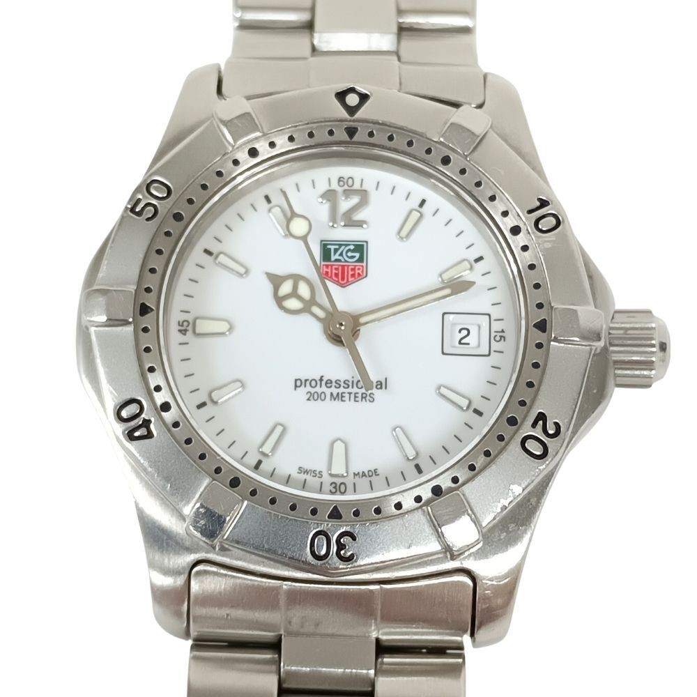 TAG HEUER WK1311-0 Professional 200m Quartz White Dial Ladies Watch