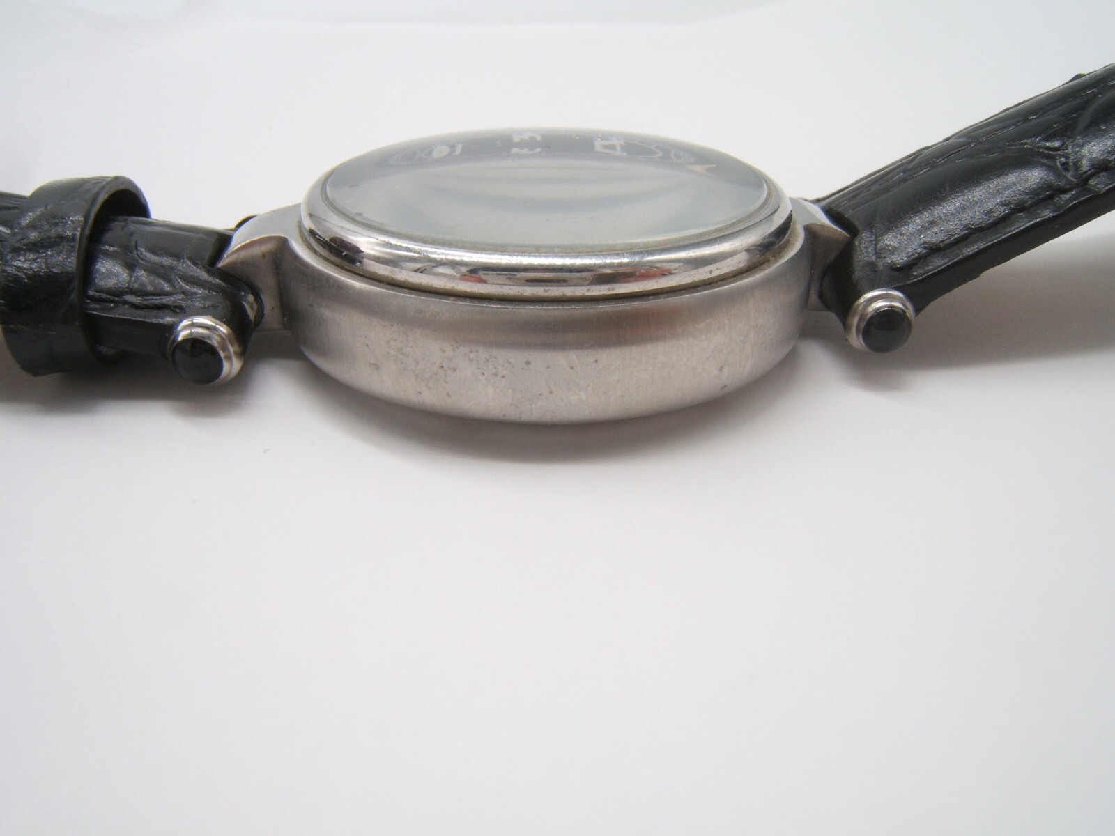 STAUER AUTOMATIC WRIST WATCH MOONPHASE 27 JEWEL 14587 STAINLESS WORKING