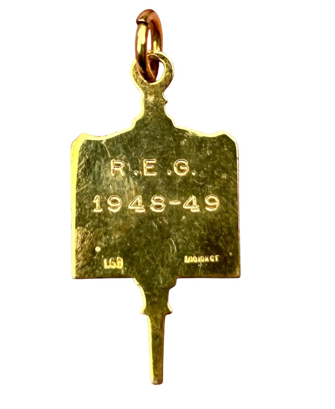 1948 -1949 1/10 10K GF VTG Who’s Who Students Colleges & Universities Pendant
