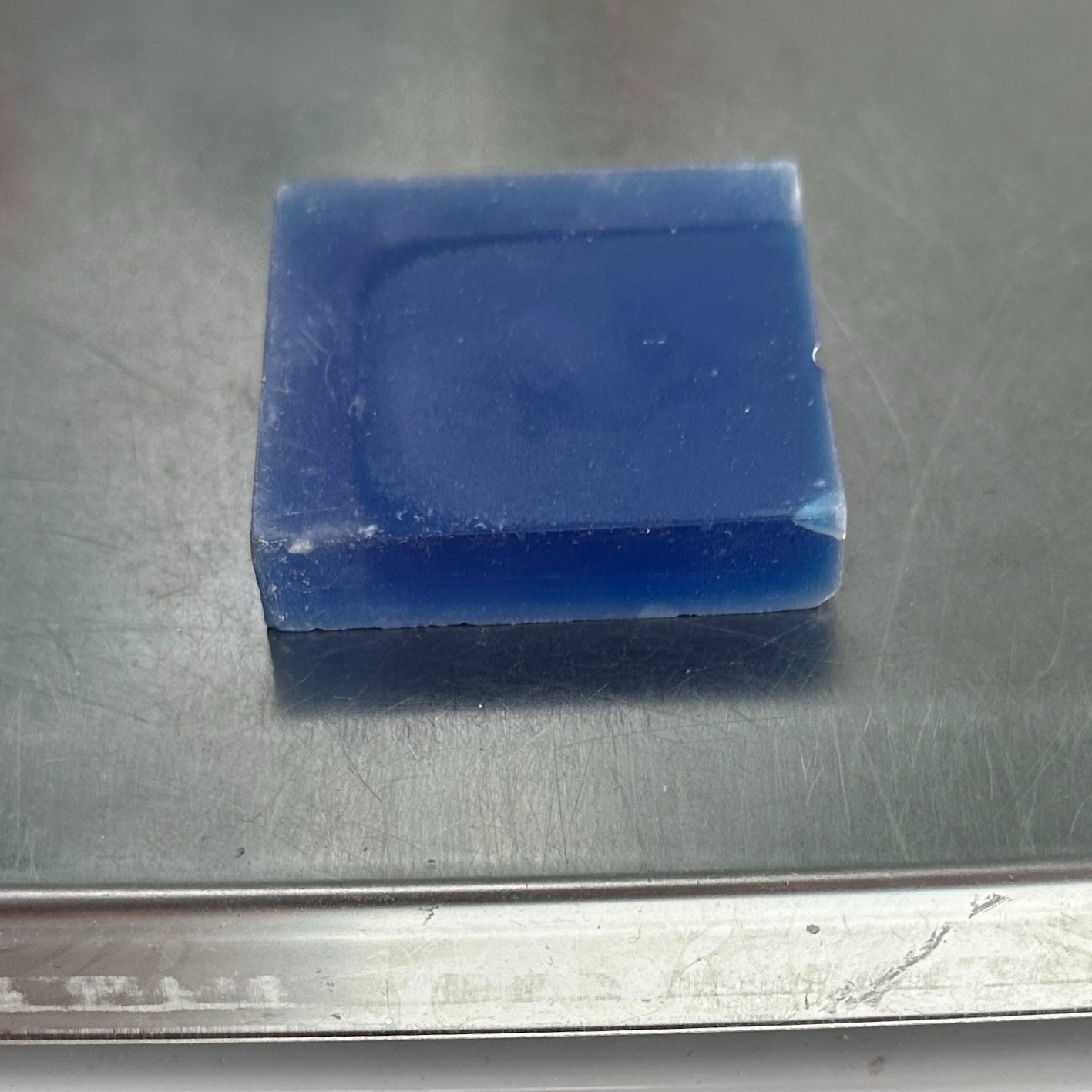 130 G Cobalt Blue YAG CERAMIC ( Yttrium Aluminum Garnet ) ROUGH LAB CREATED