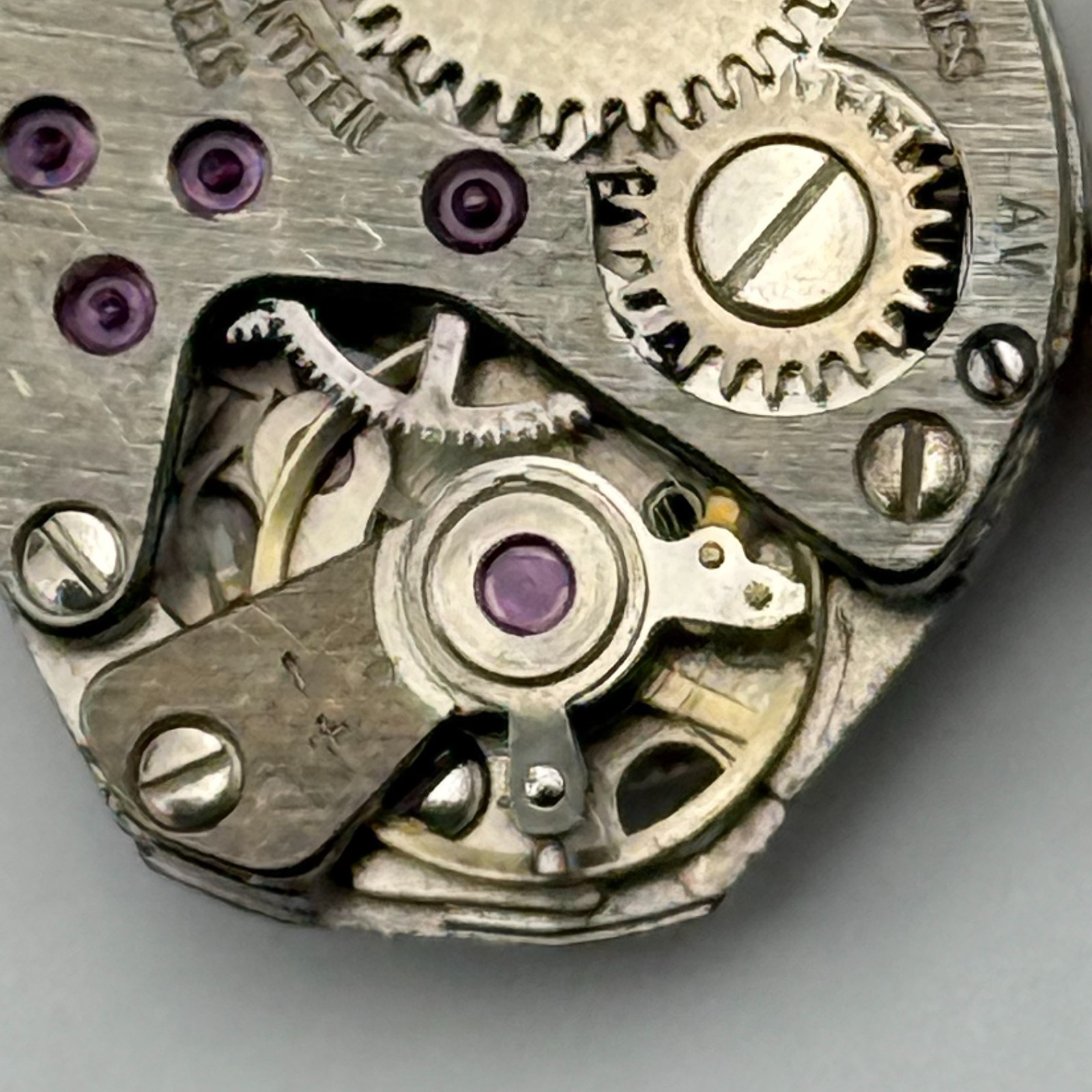 FHF 69-21 Watch Movement Regency Swiss 17 Jewels Manual Wind Parts Repair 15.3mm