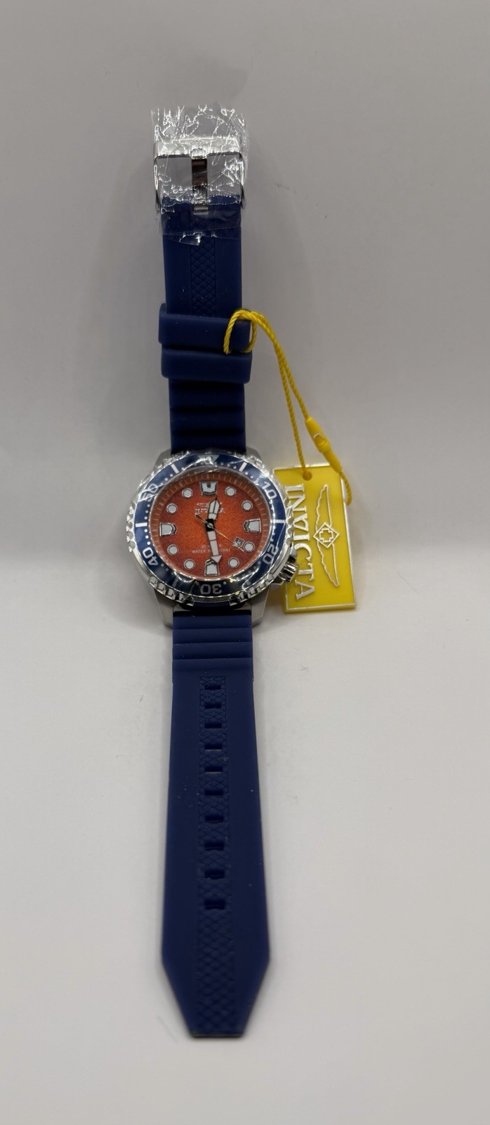 Invicta Pro Diver Abyss Men’s 48mm Blue & Orange – Knicks & Broncos fans!