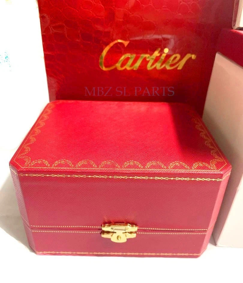 Cartier Watch Box Case Full Set Bag Card Booklet No Watch USA Ship