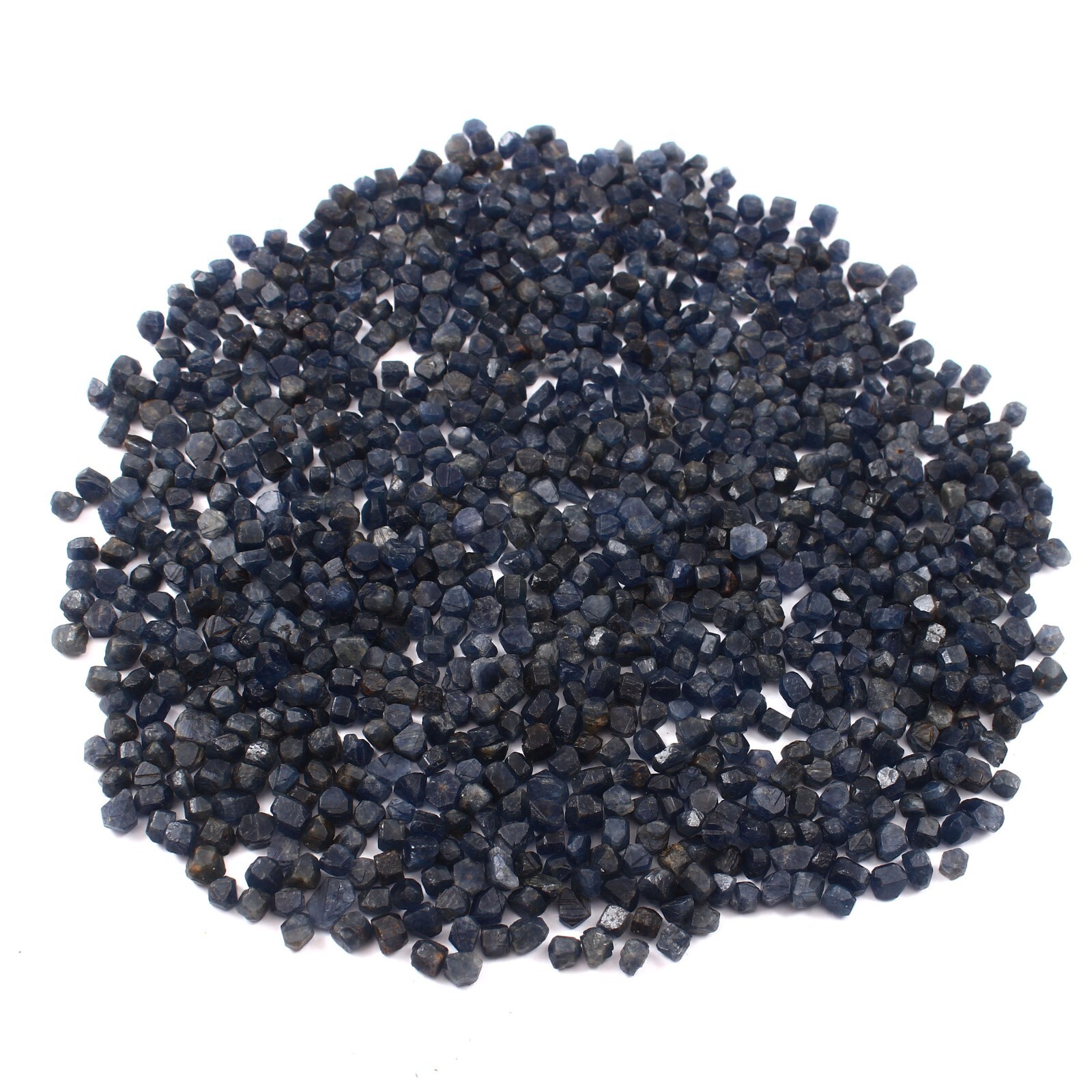 100.00% Natural Burma Blue Sapphire Earth-Mined Unheated Loose Rough Lot 20 Gram