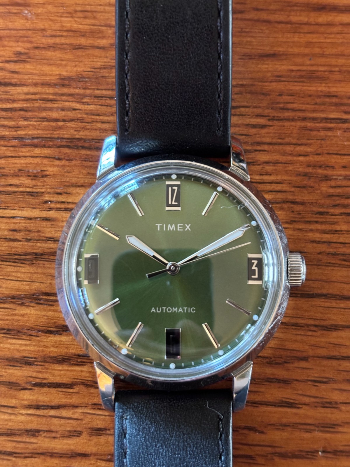 Timex Marlin Automatic Green Dial 38mm