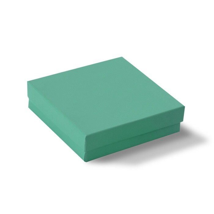 Teal Green Cotton Filled Gift Boxes Jewelry Cardboard Box Lots of 100~200~500