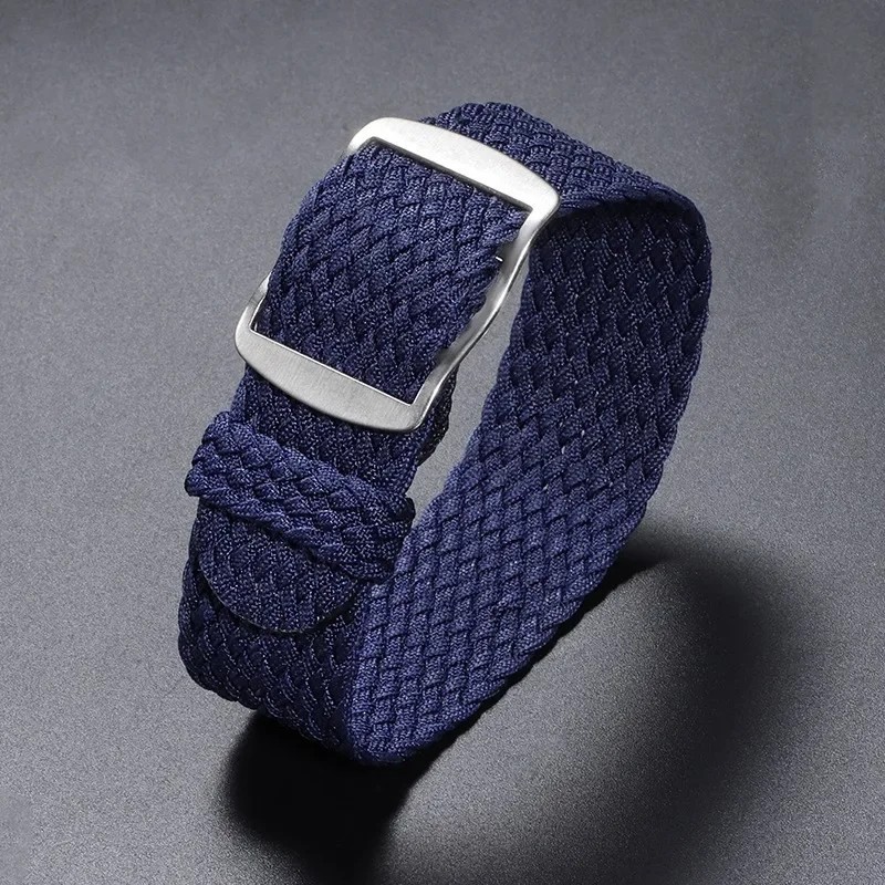 High Quality Breathable Nylon Canvas Watch Band Strap 14/16/18/20/22mm Universal