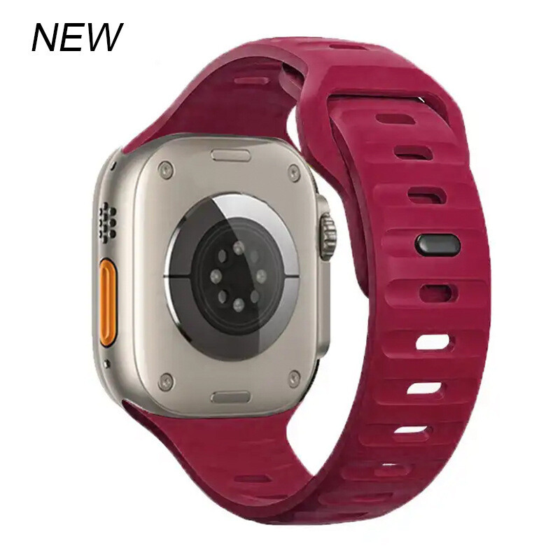 For Apple Watch Series Ultra 11 10 9 8 7 5 Silicone Sport Strap Band 38/49mm