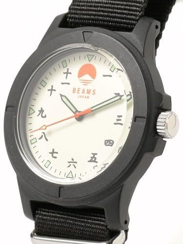 BEAMS Japan Original Watch Kanji Numerals Mt. Fuji Quartz Free Size Limited New