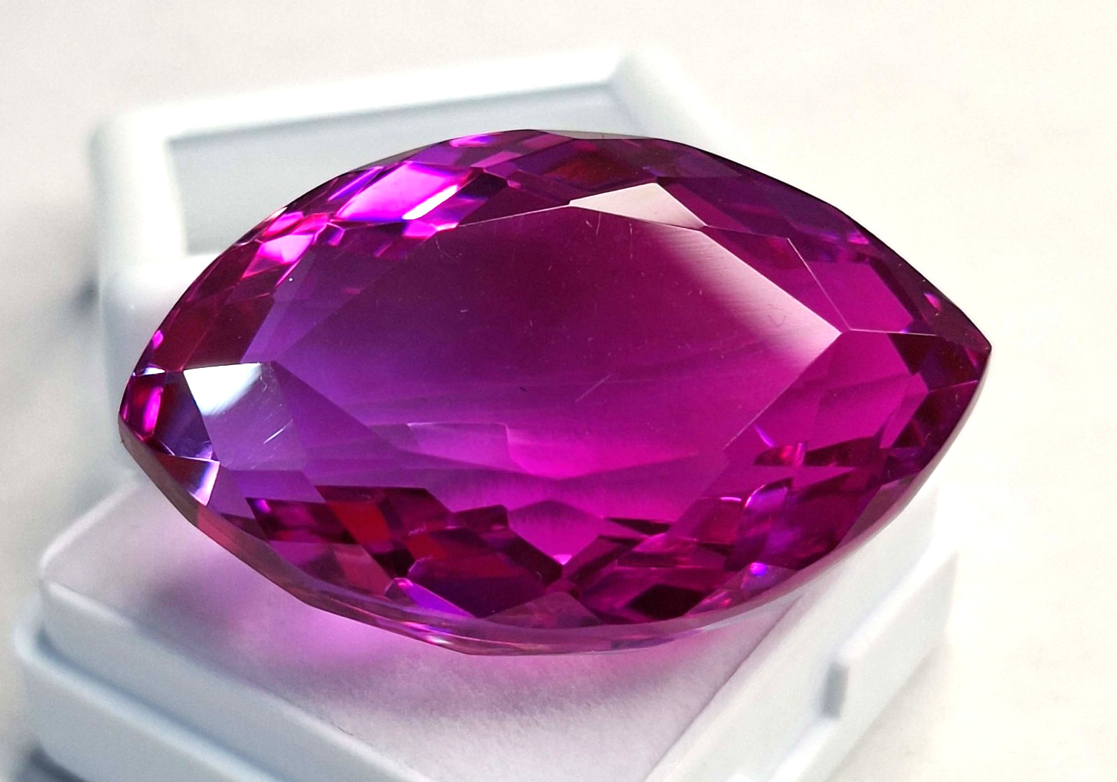 Natural Marquise Cut Bi-Colour Tourmaline 61-63 Ct Loose Gemstone RK1061