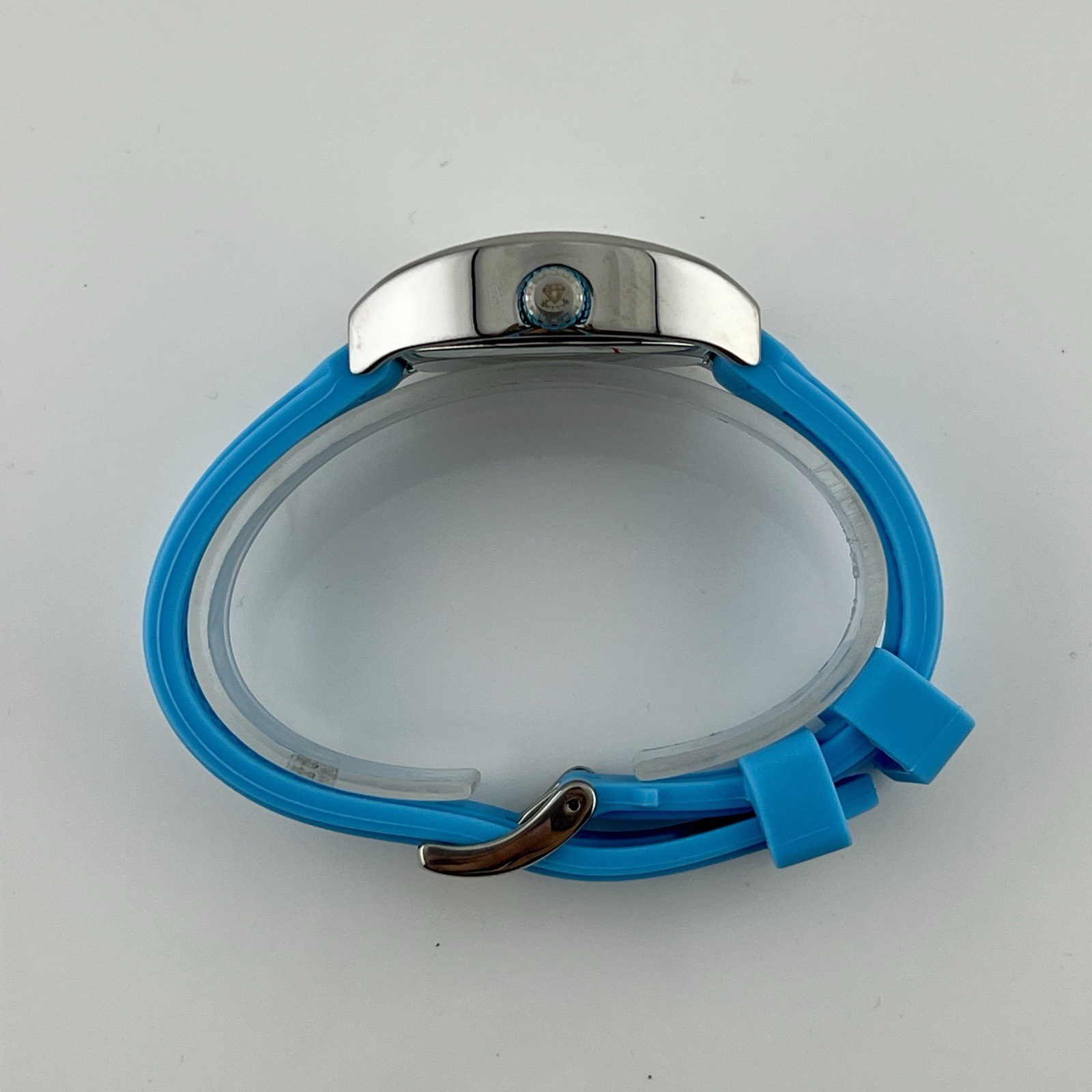IceTime 33mm Blue Dial Steel Ladies Watch 0.10ct Diamonds IT25
