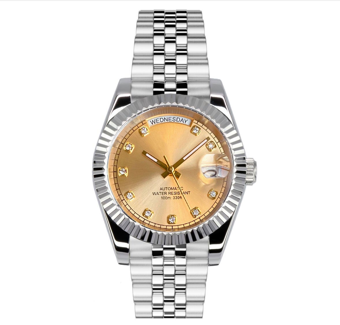Tandorio 36mm/39mm Sapphire Glass Sunburst Dial 20ATM Japan NH36 Auto Men Watch