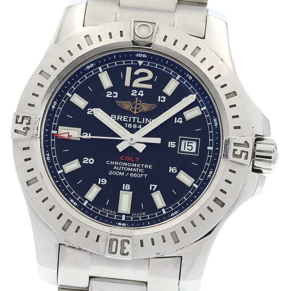 BREITLING Colt A17388 Date black Dial Automatic Men’s Watch_952286