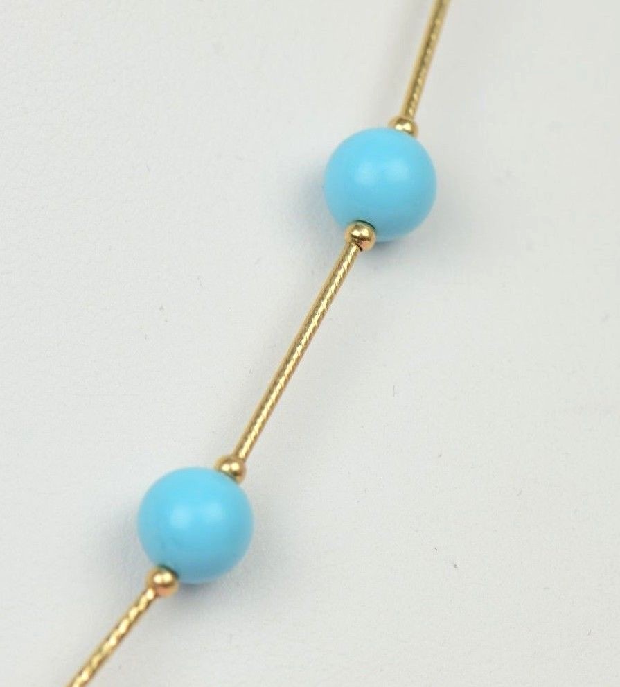 14k Yellow Gold 3pcs Set: Necklace, Bracelet, Earrings