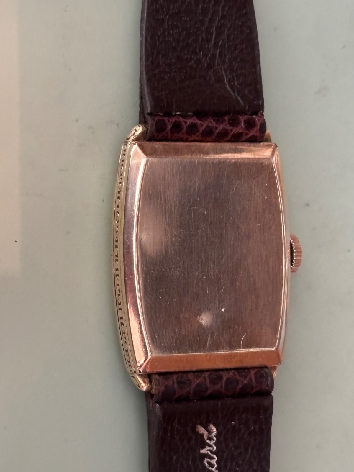 1932 Hamilton “Gladstone” 987F 14K Yellow Gold Filled Wristwatch