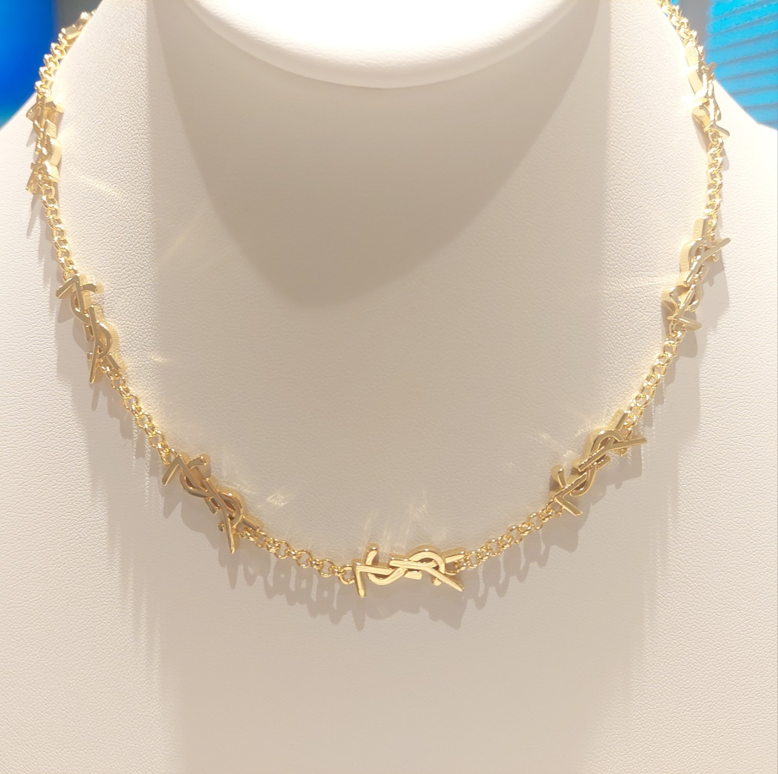Yves Saint Laurent Choker Necklace – Box Included