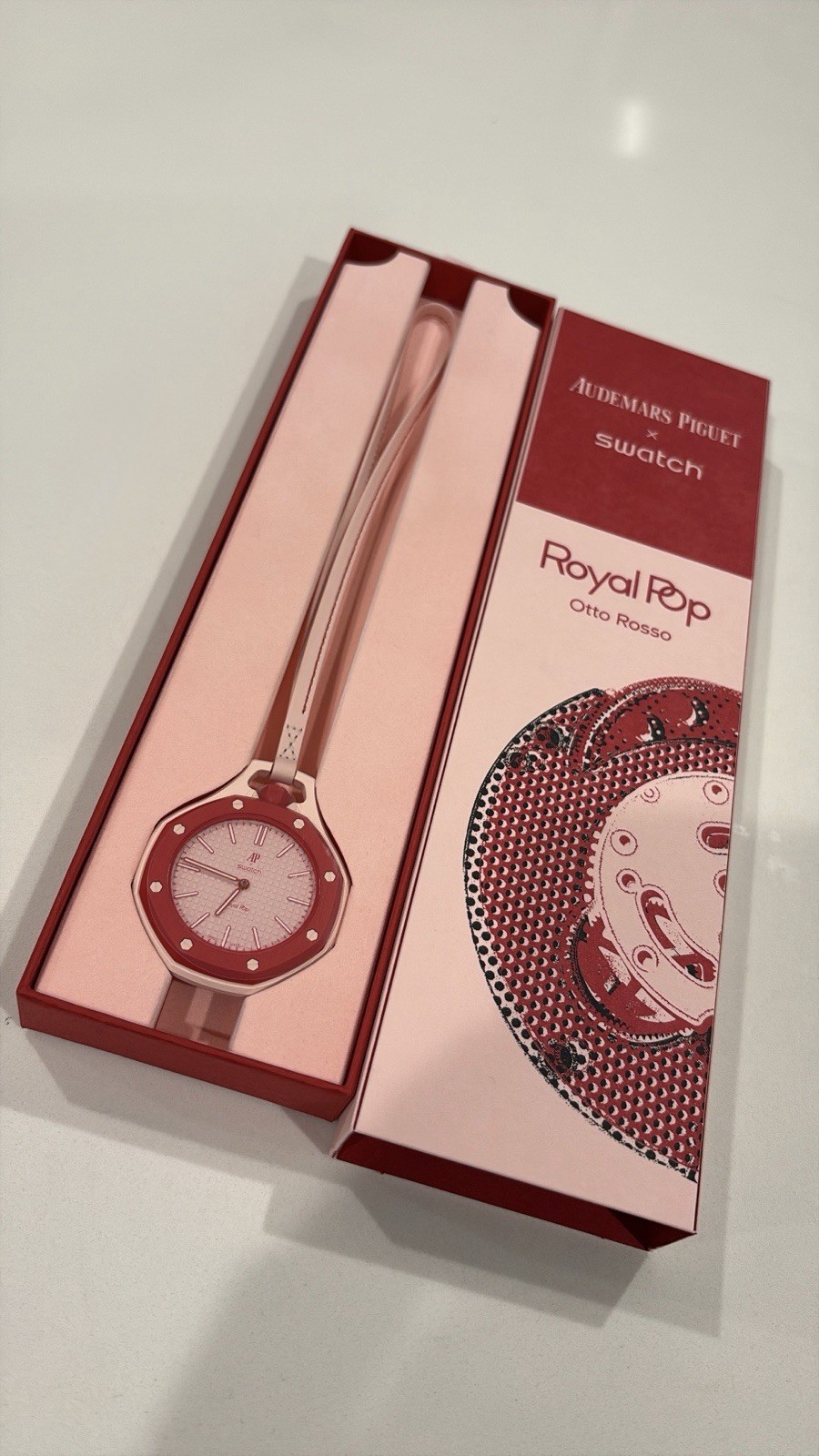 Brand New Swatch x Audemars Piguet AP Otto Rosso