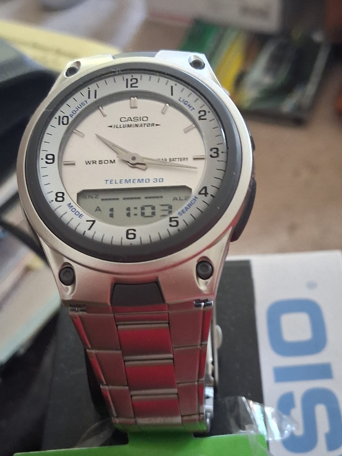 CASIO ANALOG DIGITAL AW80D BRAND NEW WITH BOX 10 YEARS BATTERY