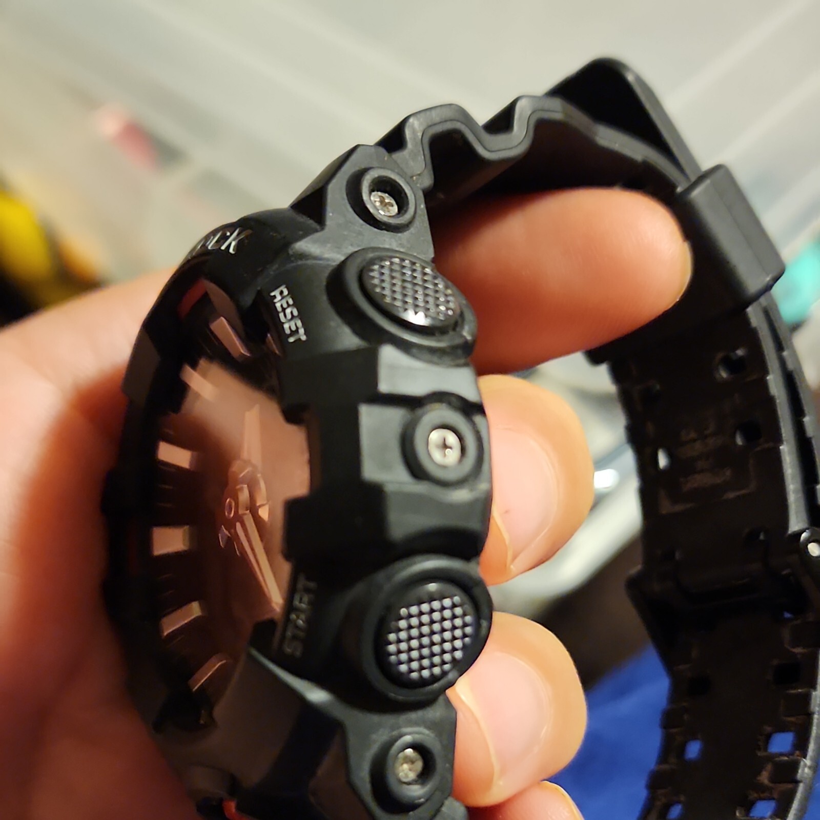 Casio G-Shock GA-700-1A Analog Digital Black Resin Strap Alarm Men’s Watch