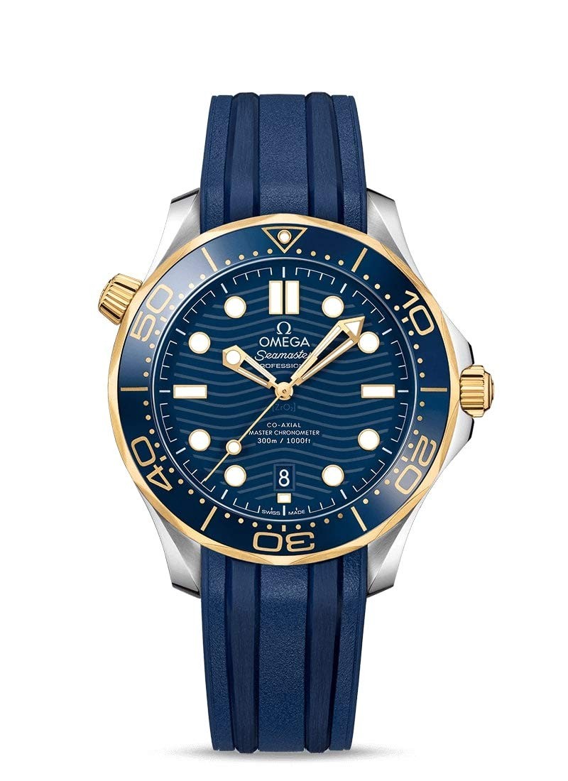 OMEGA Seamaster 300M 210.22.42.20.03.001 Blue Auto Men’s Watch New in Box
