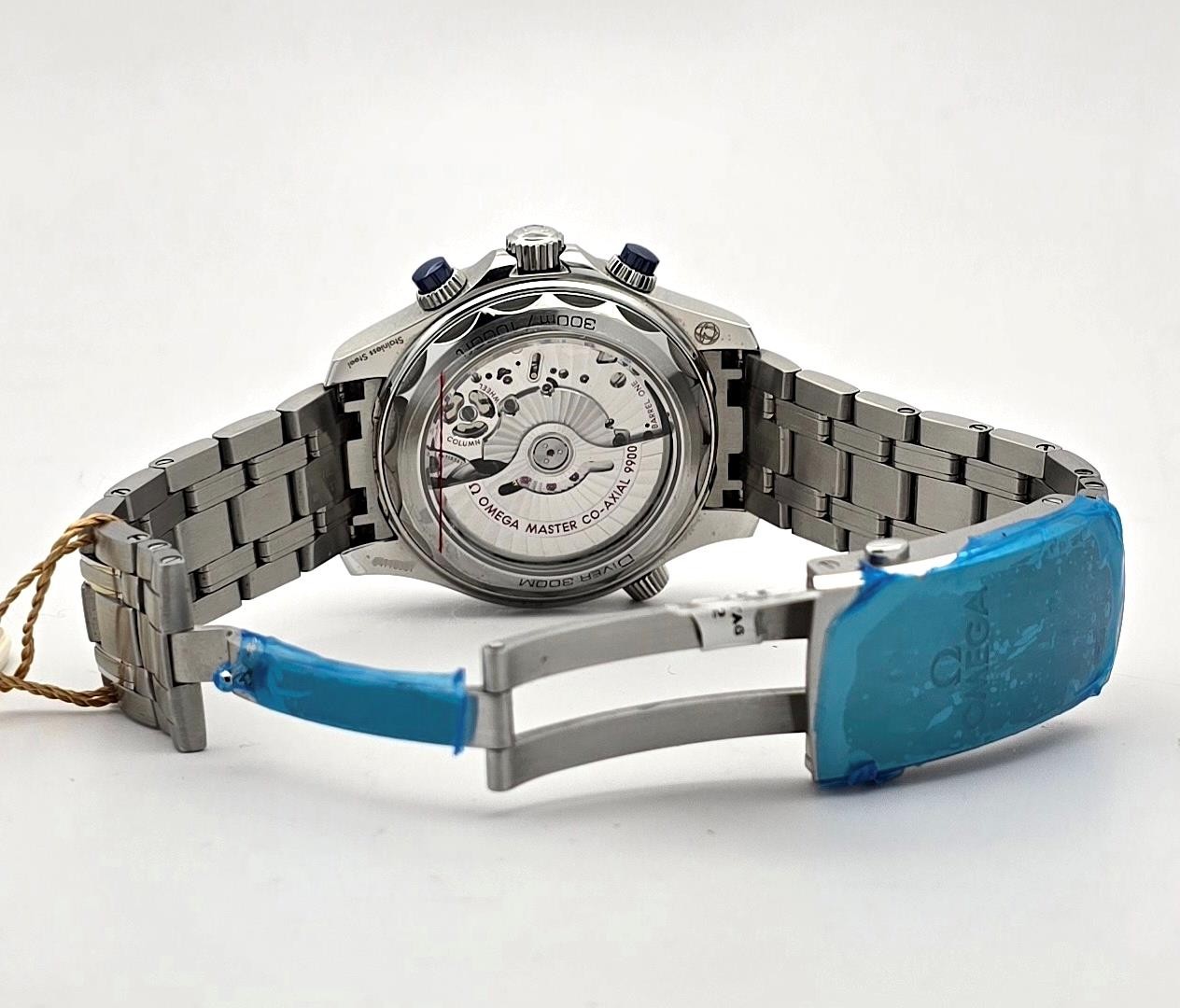 OMEGA SEAMASTER 210.30.44.51.03.001 BLUE DIAL EXCELLENT! VIDEO!