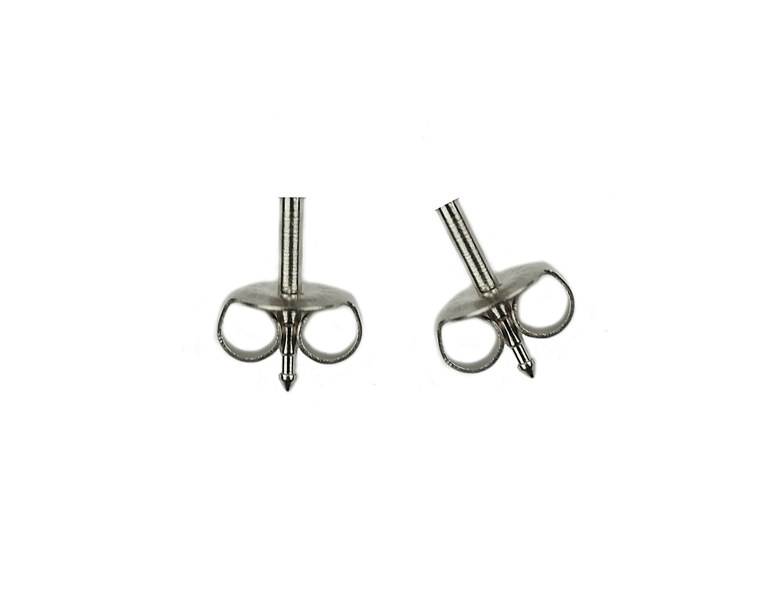 Surgical Stainless Steel Ear Piercing September Prong RD4.0mm Stud Earrings