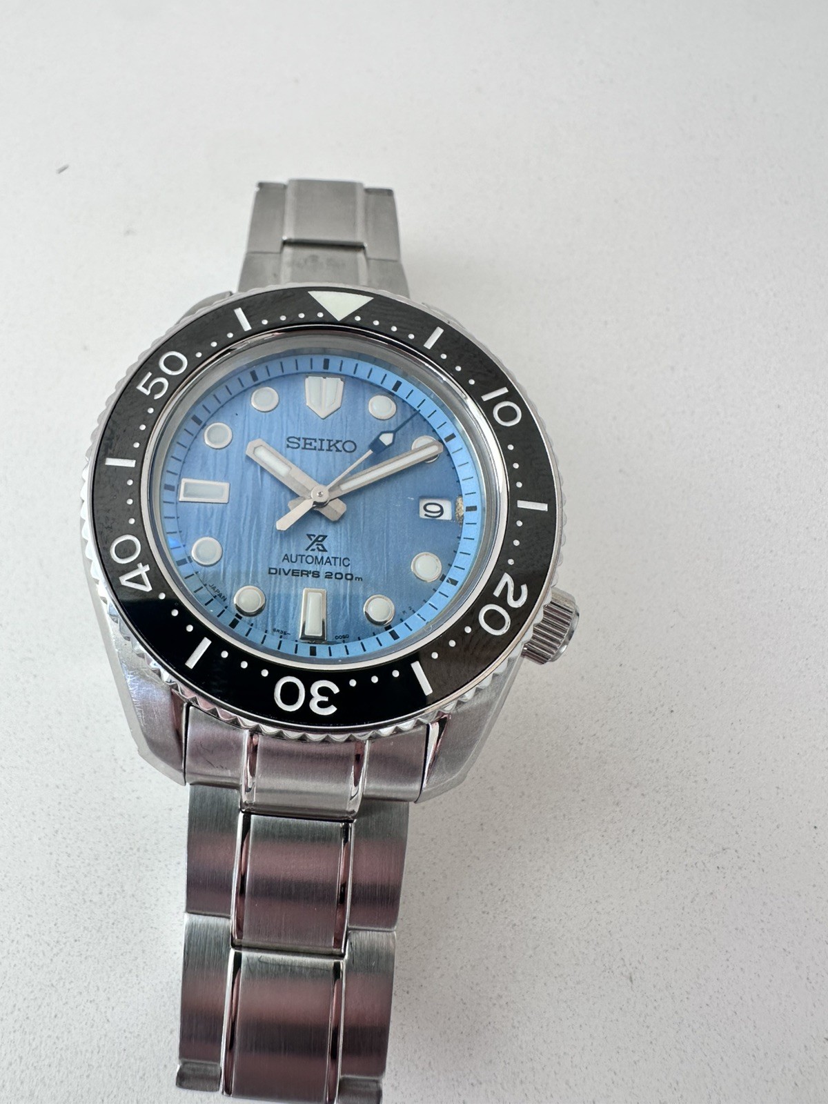 Seiko SPB299 homage on Heimdallr MM300 case Blue Men’s Watch