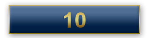 New “10 Years of Service” Blue Citation Bar Lapel Pin