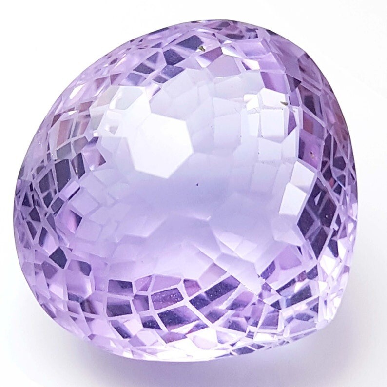 Pear Cut Kunzite 96.99 CT Natural Purple-Pink Color Loose Gemstone Faceted