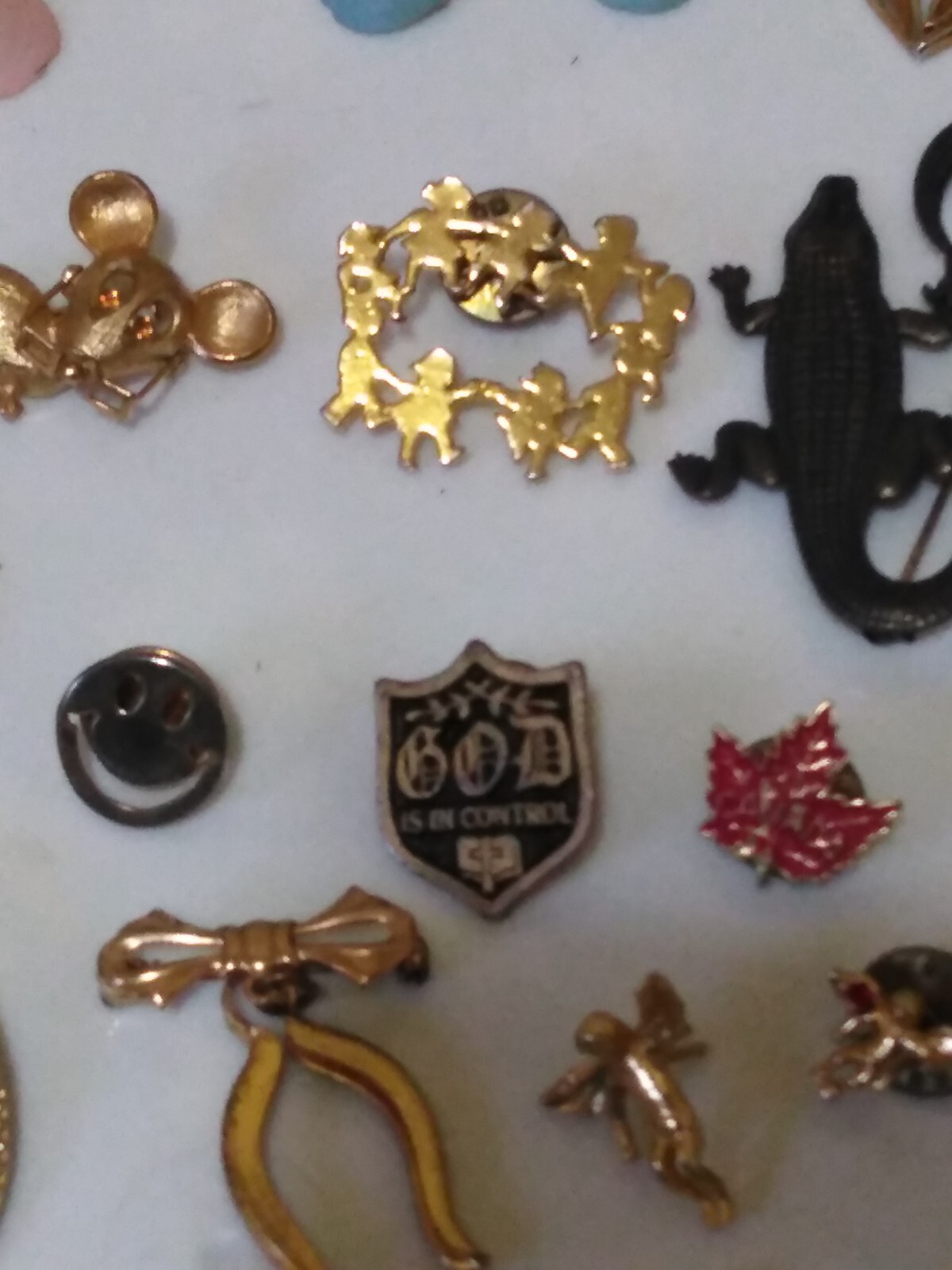 Vintage Lot Of Earrings,Pins, Bracelets,Rings