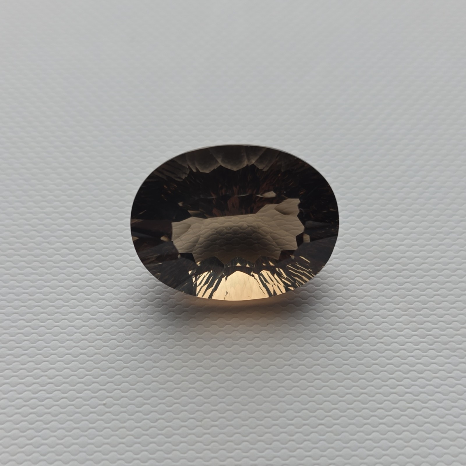 Smoky Quartz 26.44ct IF Clarity Very Good Cut 22.84×17.27×12.28mm