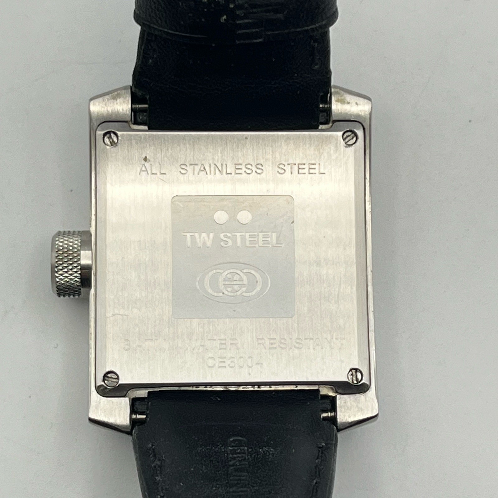 TW Steel CEO Goliath Men’s Watch – Black Strap – CE3004 – NEEDS BATTERY