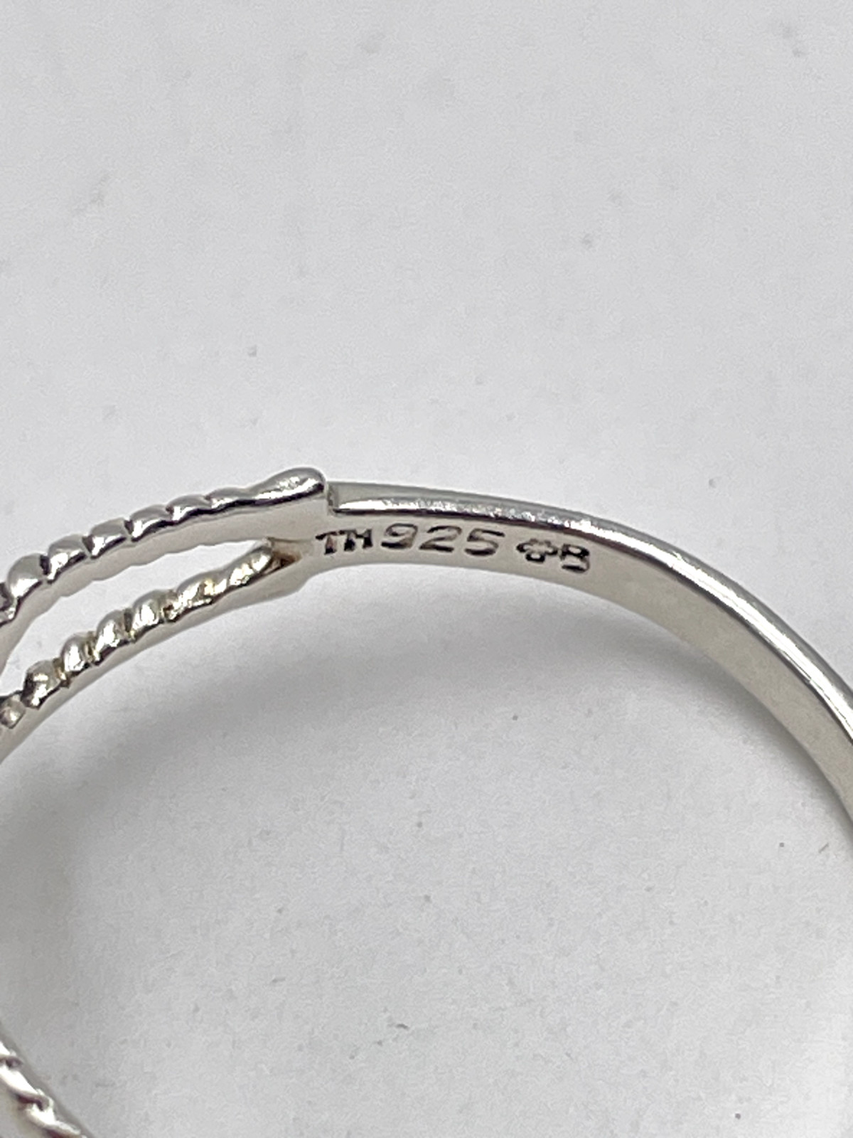 STERLING SILVER 925 ANCHOR 2mm BAND SIZE 9 RING 1.6g