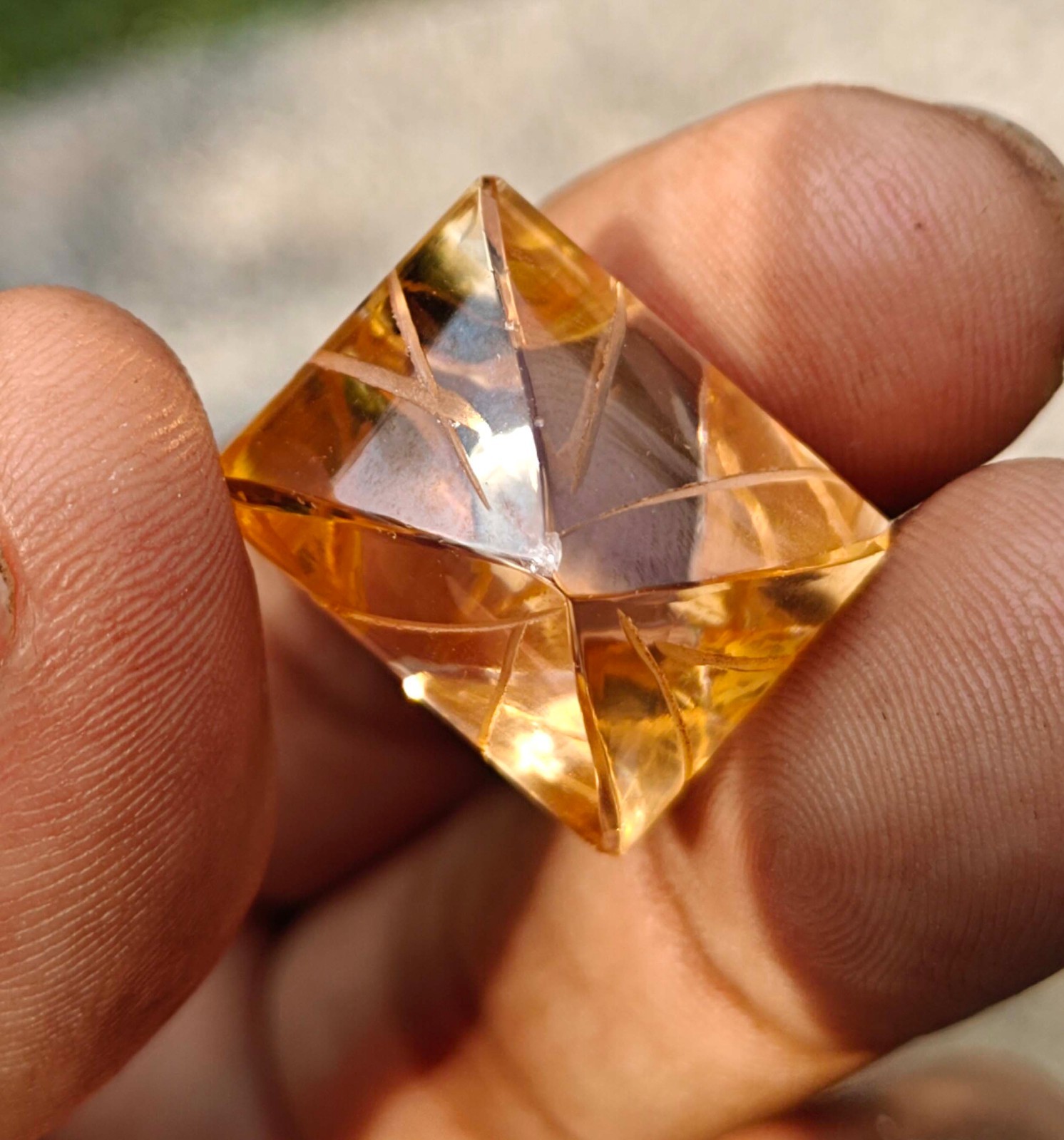 IGL CERTIFIED 3 Ct Lab Grown Diamond Colorless IF Clarity Raw Loose Gemstone