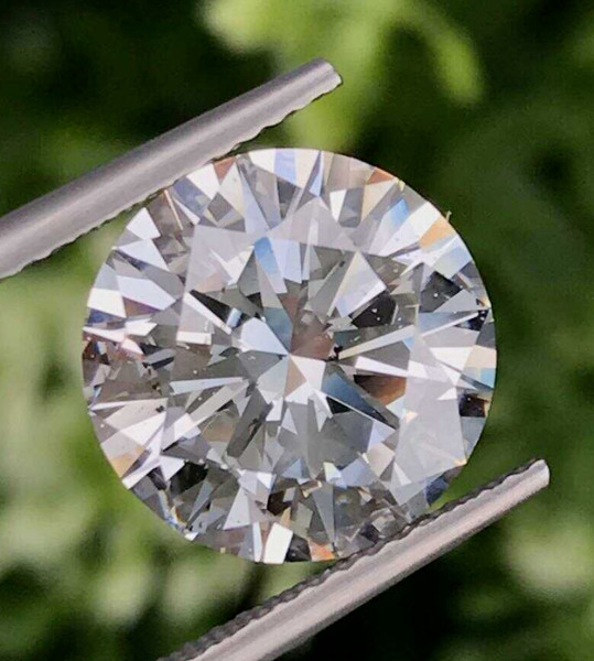 2.50 Ct Lab-Grown CVD Diamond 8.95 mm Round D – F, IF Clarity, Certified Diamond