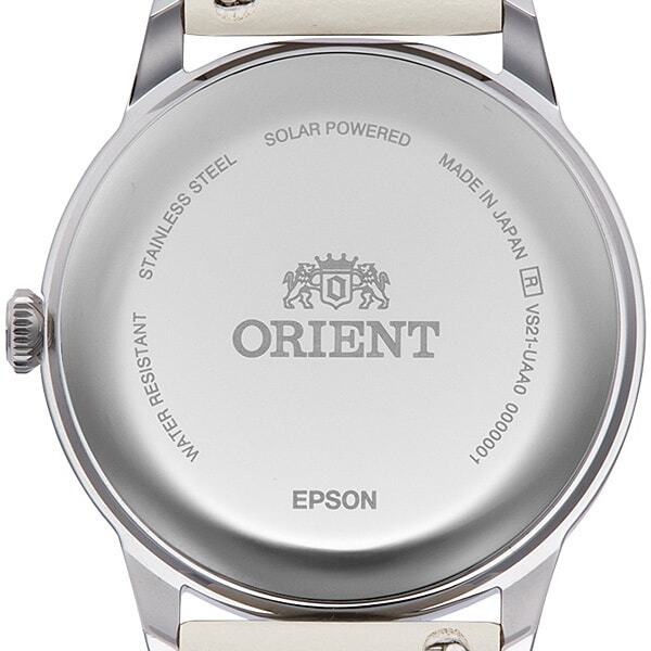 ORIENT Classic Bambino 38 RN-WK0002E Analog Men’s Watch Ivory White Silver Solar
