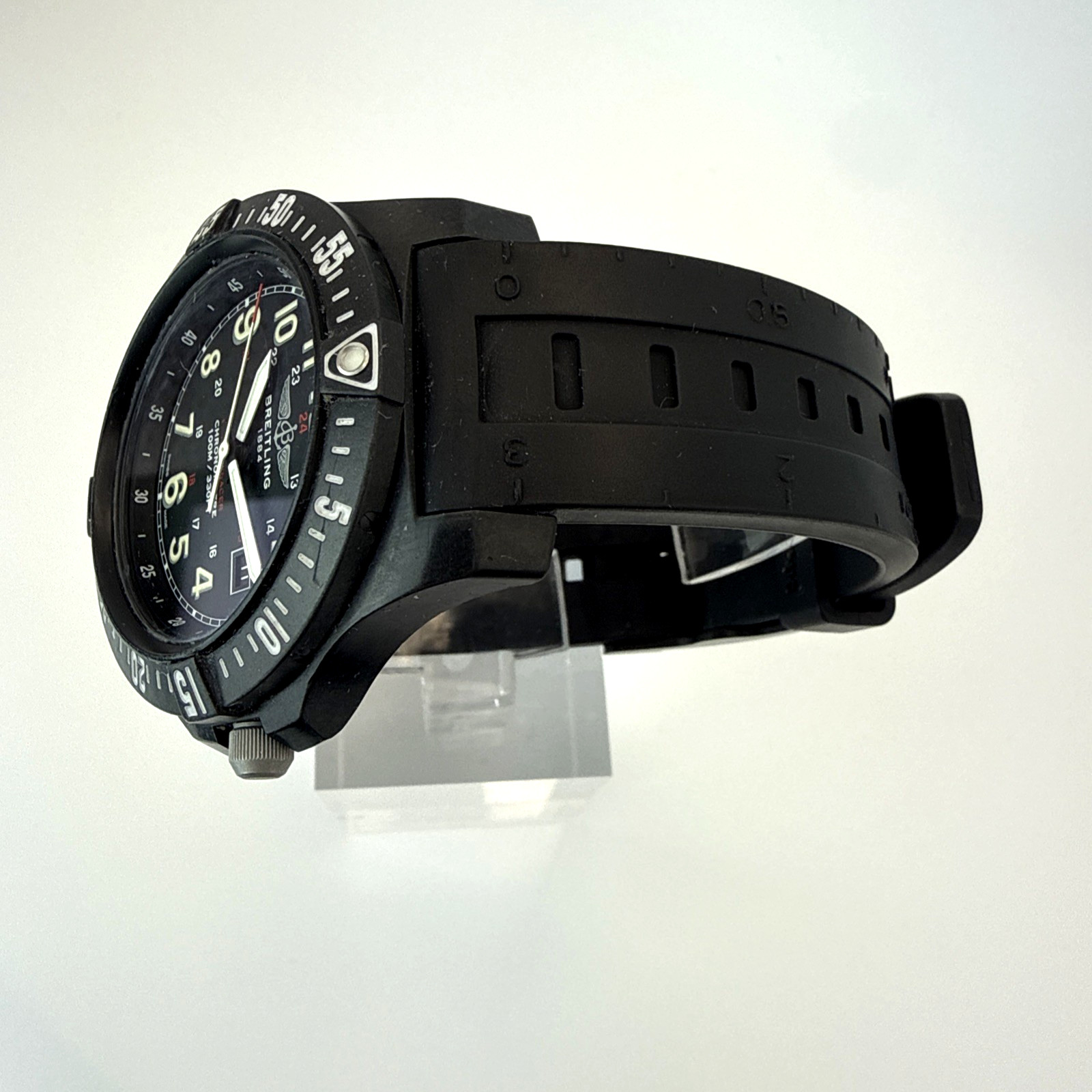 🔥BREITLING Colt Skyracer X74320 Brightlight case Quartz Men’s Watch #W291 Black