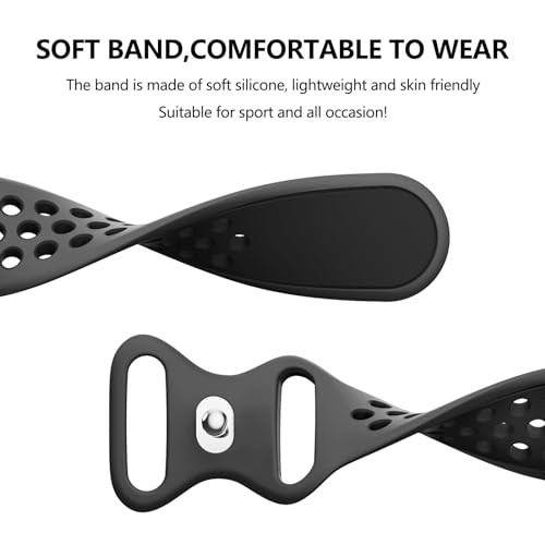 20mm Silicone Watch Bands Quick Release 22mm Gray/Black+Black/Gray+White/Black