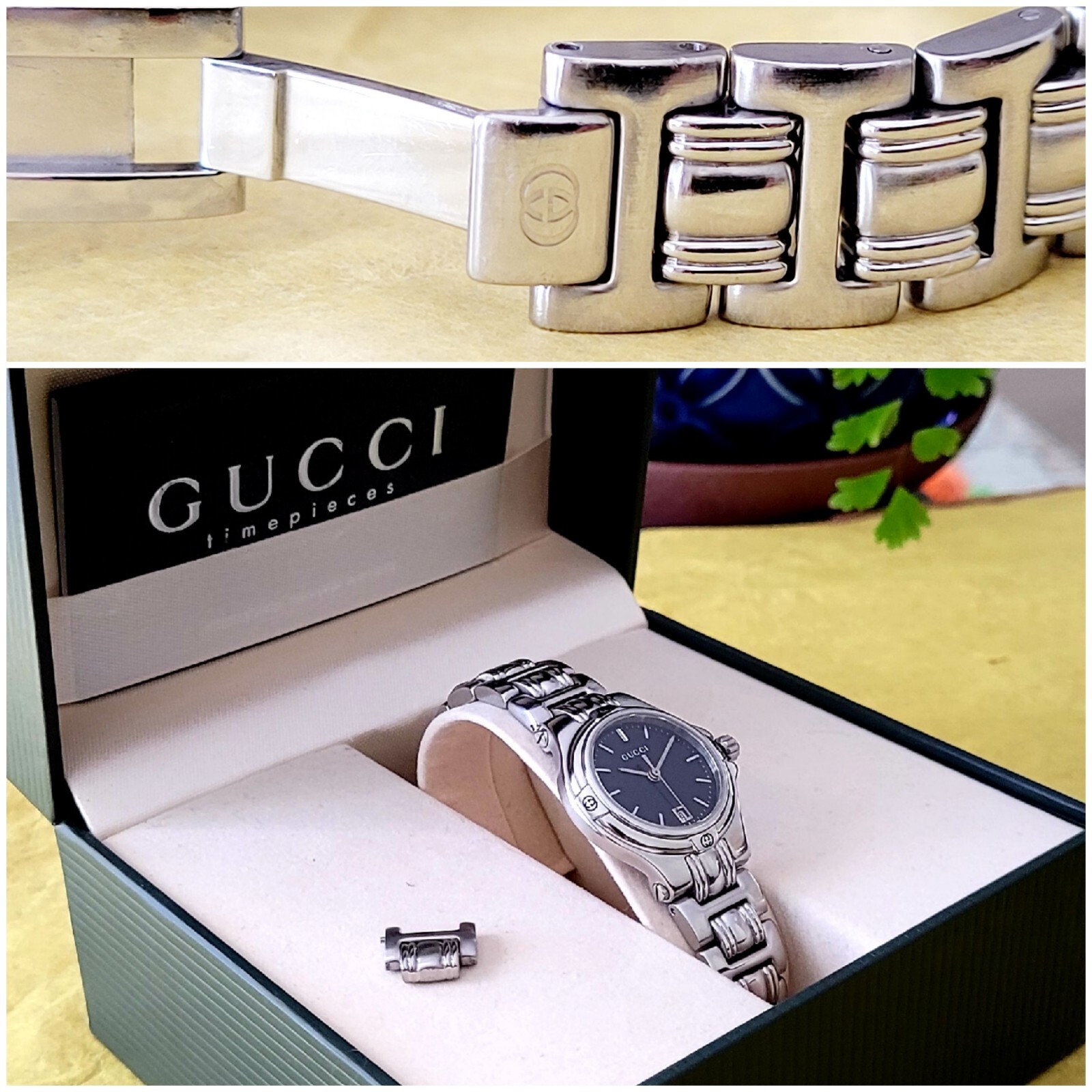 Gucci 9040L Ladys💃Authentic,Near Mint,Scratch Free Crystal,Absolutely Beautiful